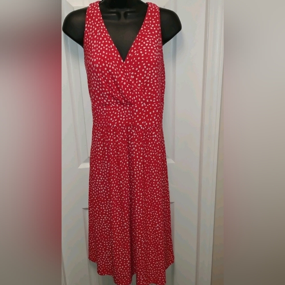 Chaps sleeveless polka-dot dress - Picture 2 of 9